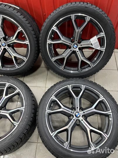 Новые BMW X5 G05 X6 G06 зима R21 741M стиль