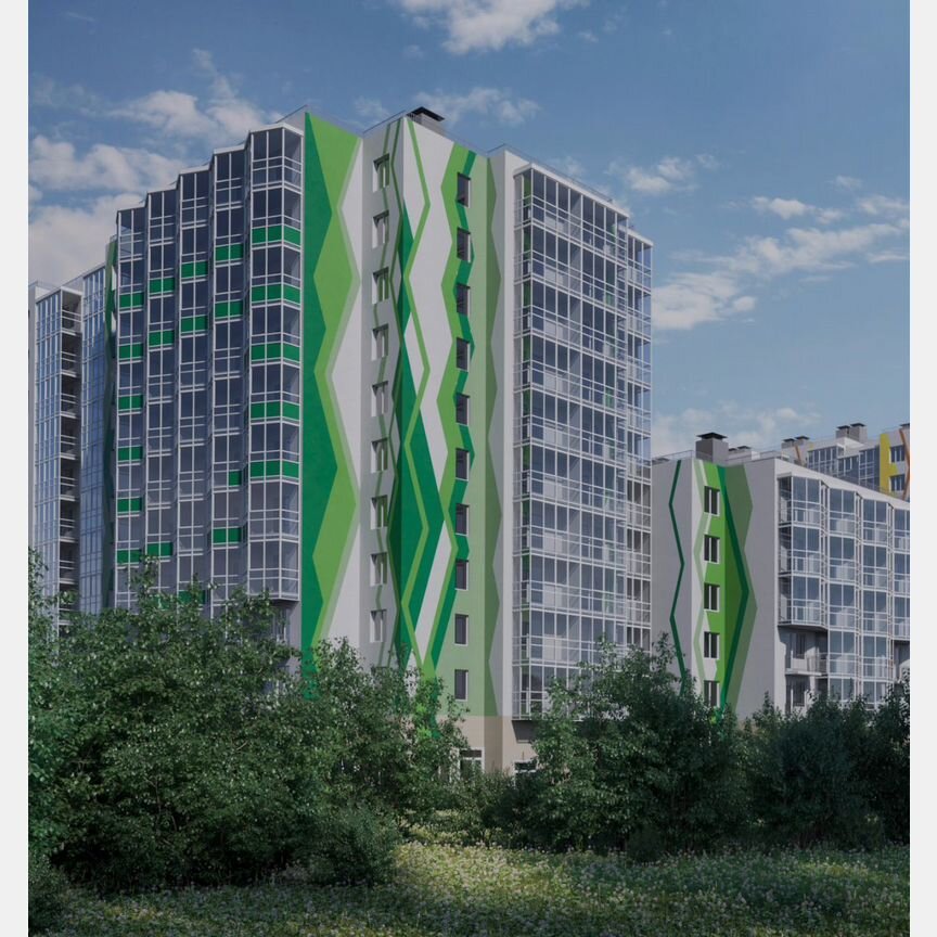 Квартира-студия, 25,6 м², 3/11 эт.