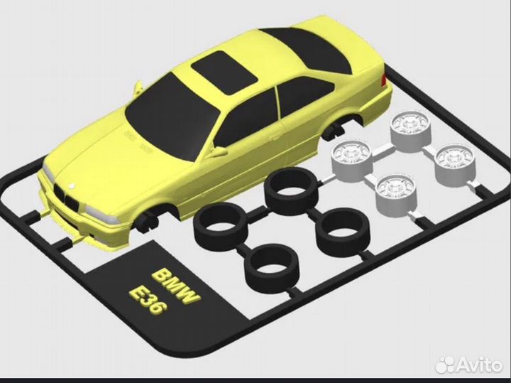 Модель- конструктор bmw e30, е39, е36