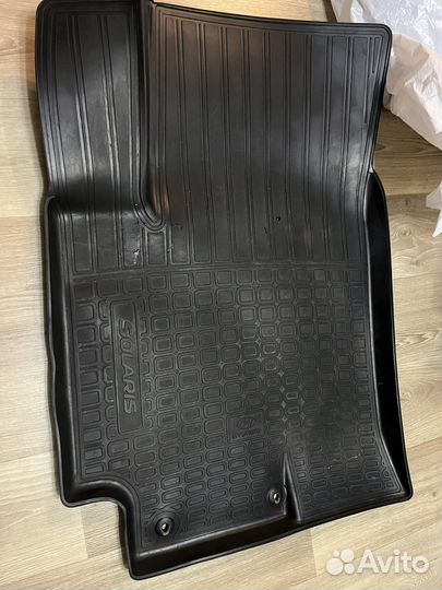 Автомобильные коврики hyundai solaris