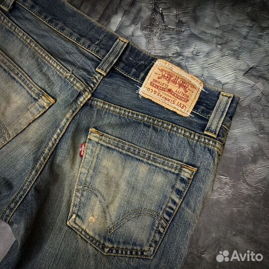 Джинсы апсайкл клеш Banned from Heaven