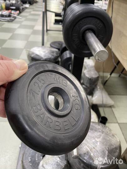 Блины для грифа MB Barbell (серия Стандарт)