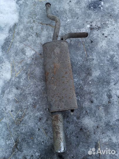 Глушитель прямоточный