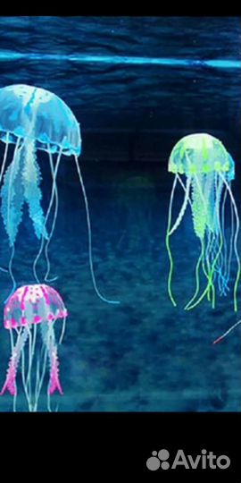 Медуза, аквариумный декор