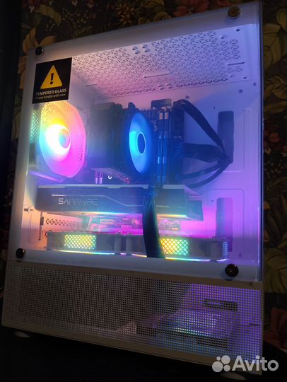 Игровой пк, 6 ядер, Rx 580