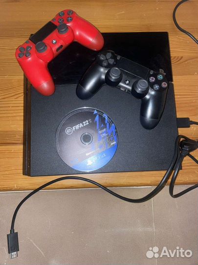 Sony PS4 500gb + 2 геймпада и игры