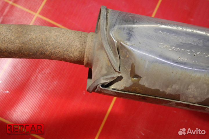 Глушитель задняя часть Nissan Qashqai J11 (13)