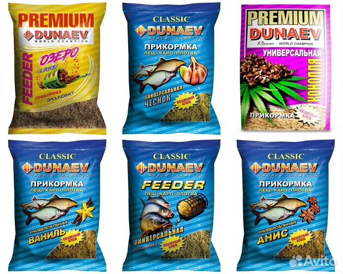 Прикормка Dunaev