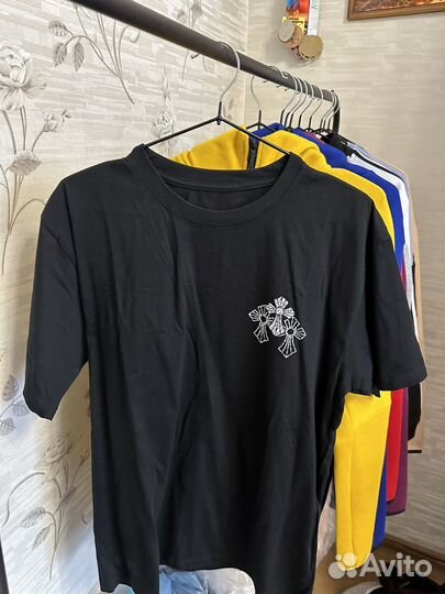 Футболка chrome hearts oversize