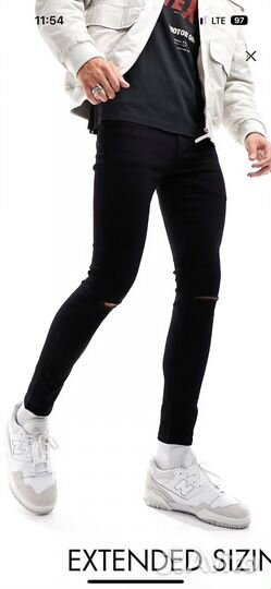 Джинсы skinny w32 l38