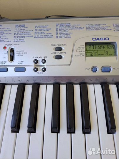 Музыкальный синтезатор casio ctk-230