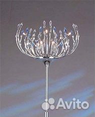 Торшер Orion новый Австрия. платина. Сваровски