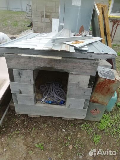 Будка для собаки утепленная