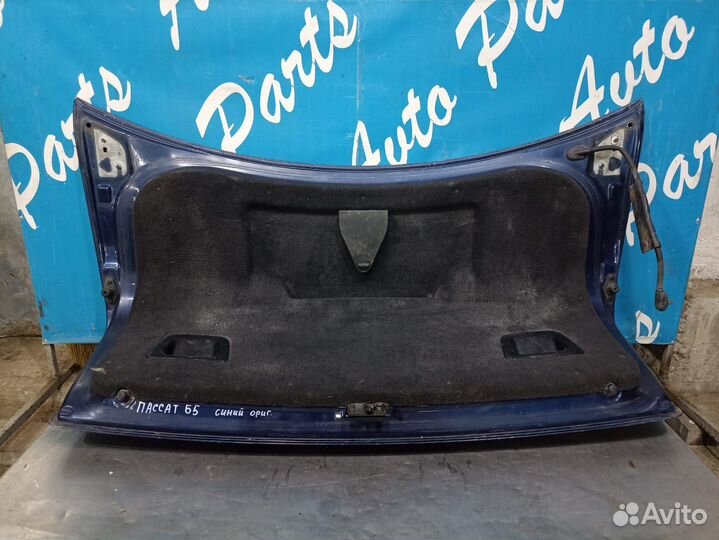 Фольксваген Пассат Б5 крышка багажника темно-синяя
