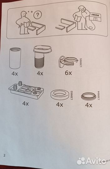 Кухонные ножки IKEA