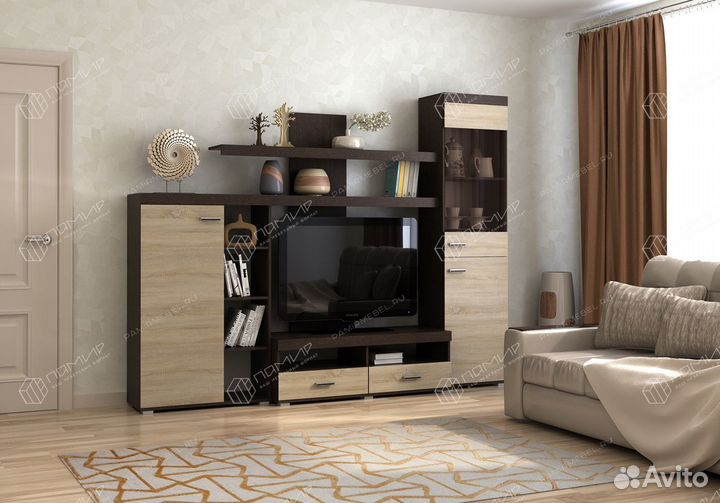 Гостиная новая готовое решение