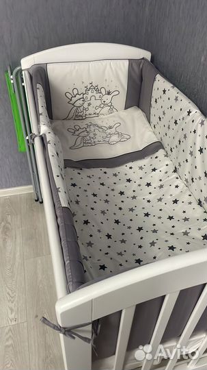 Комплект с бортиками в кроватку