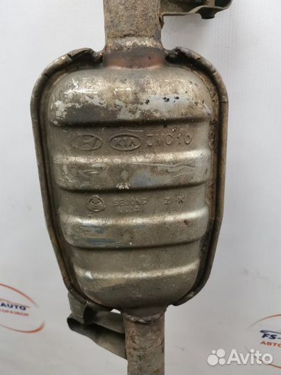 Резонатор глушителя Kia Sportage 2 SUV 2.0 G4GC