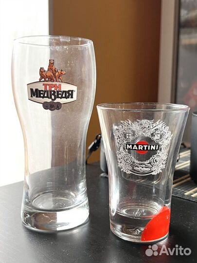 Стаканы коллекционные стопки стекло
