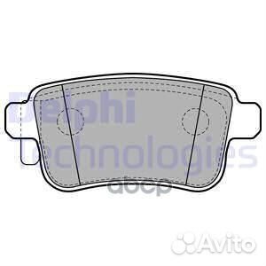 Колодки тормозные дисковые LP2126 Delphi