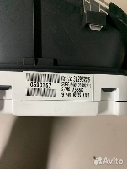 Щиток приборов Вольво S40 C30 V50