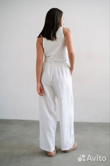 Льняной костюм Linen Texture