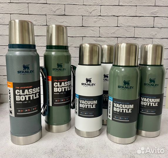 Термос stanley Adventure 1L (белый)