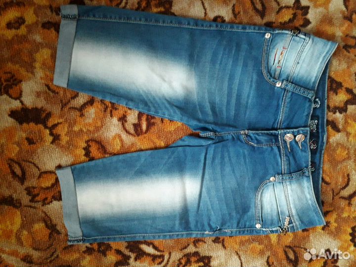 Новые джисовые бриджи для девочки Турция