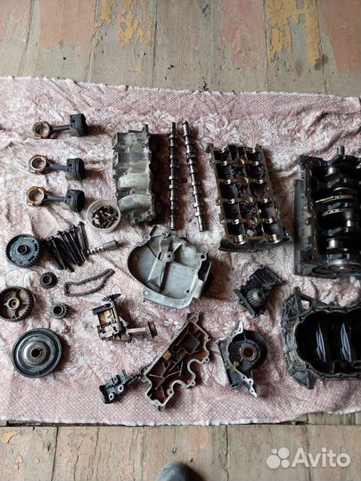 Двигатель рено меган 2 1.6 по частям