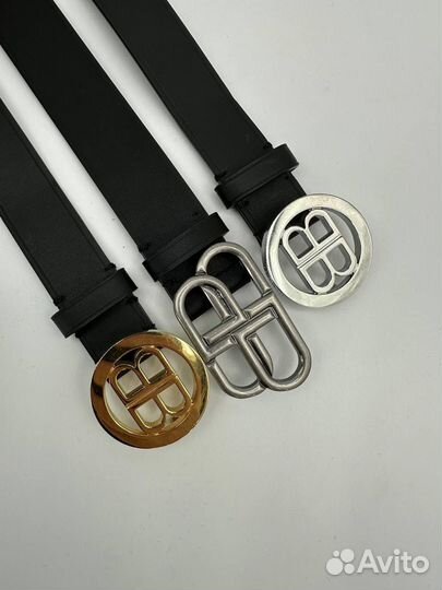 Ремень кожаный унисекс