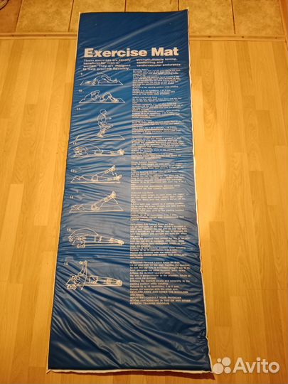 Мат гимнастический складной