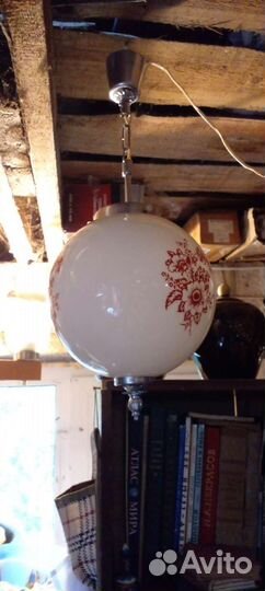 Светильники потолочные молочное стекло СССР