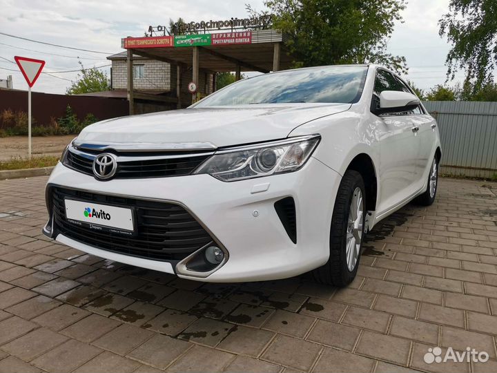 Toyota Camry 2.5 AT, 2016, 87 000 км