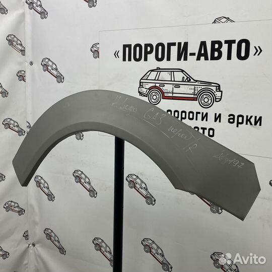 Ремонтные арки передних крыльев Honda Logo GA3