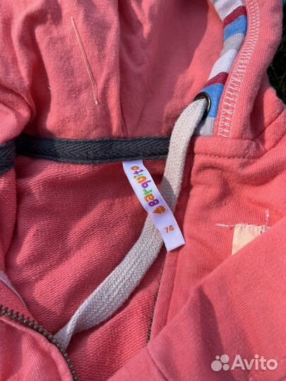 Вещи пакетом на девочку рост 74