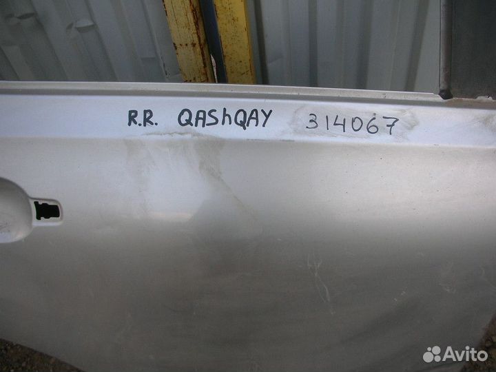 Дверь задняя правая Nissan Qashqai (J10) 2006-2014