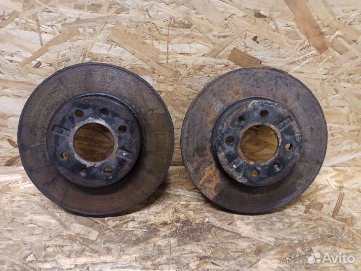 Диски тормозные передние Hyundai Solaris, Rio 3