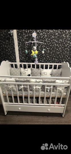 Бортики в детскую кроватку