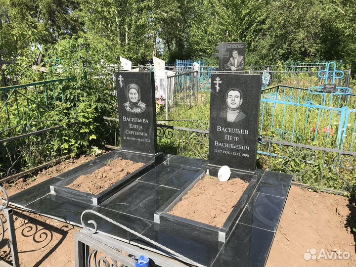 Установка памятников и оград