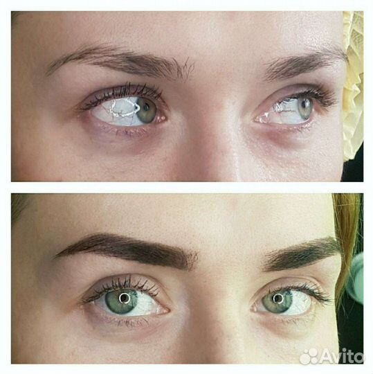 Оформление бровей