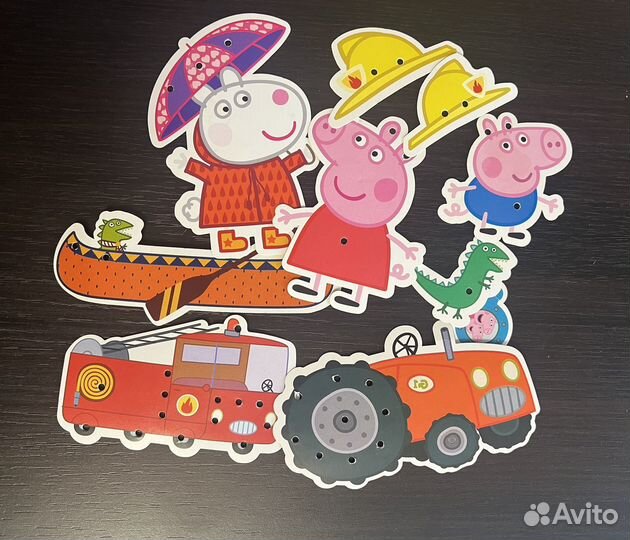 Peppa Pig Мозаика с аппликацией