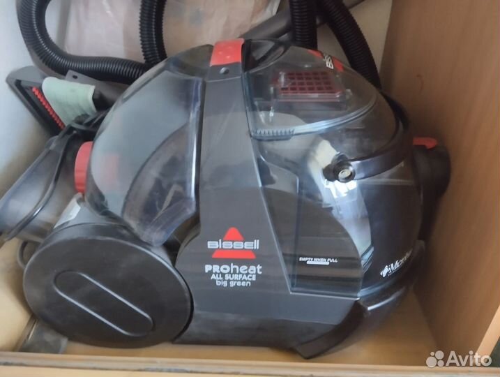 Пылесос Bissell proheat all surface big green