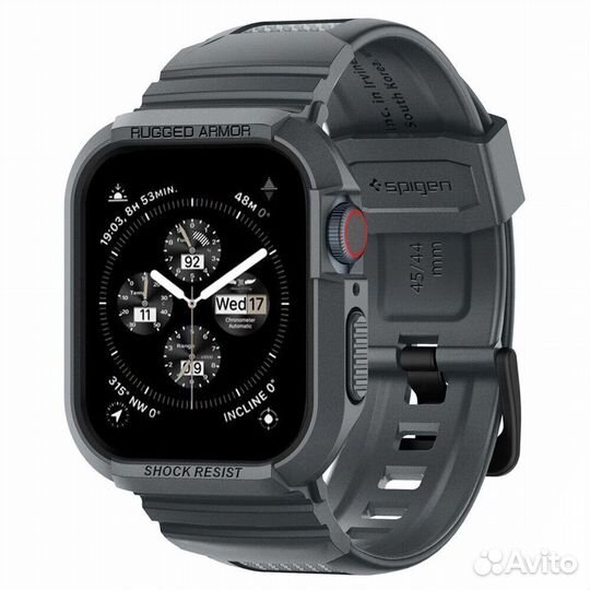 Ремешок+защитный чехол spigen rugged armor ”PRO”