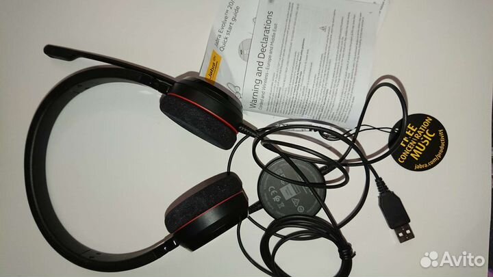 Гарнитура Jabra Evolve 20 MS Stereo
