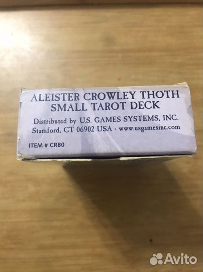 Таро thoth tarot deck