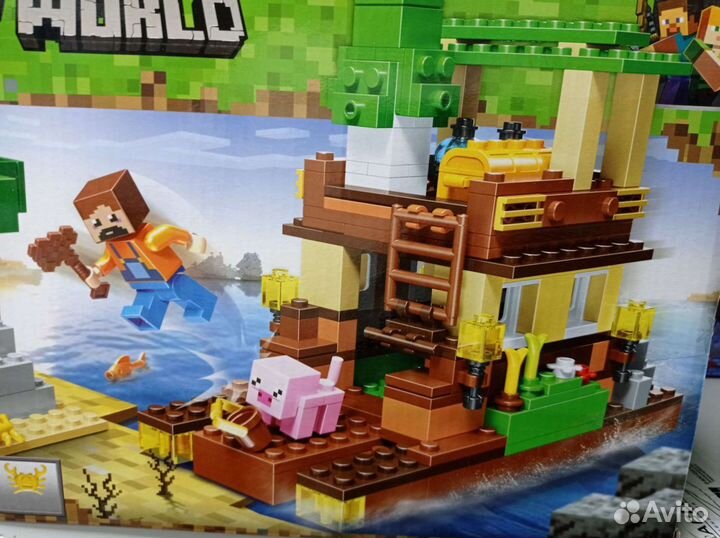 Конструктор Майнкрафт 11136 Остров Сокровищ