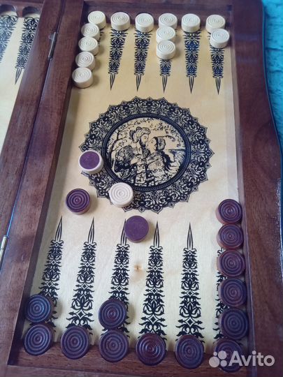 Сувенирные большие нарды