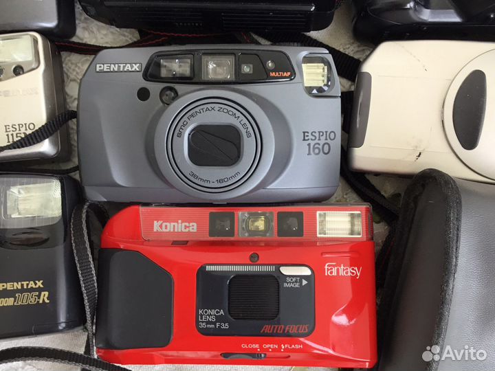 Konica; Canon; Pentax; Kyocera; Fuji