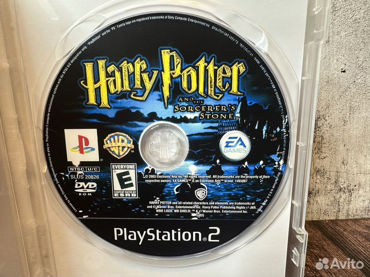 Harry Potter 1 ps2 ps1 пс2 пс1 new