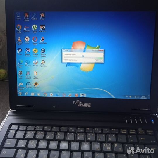 Ноутбук fujitsu amilo Pro Siemens